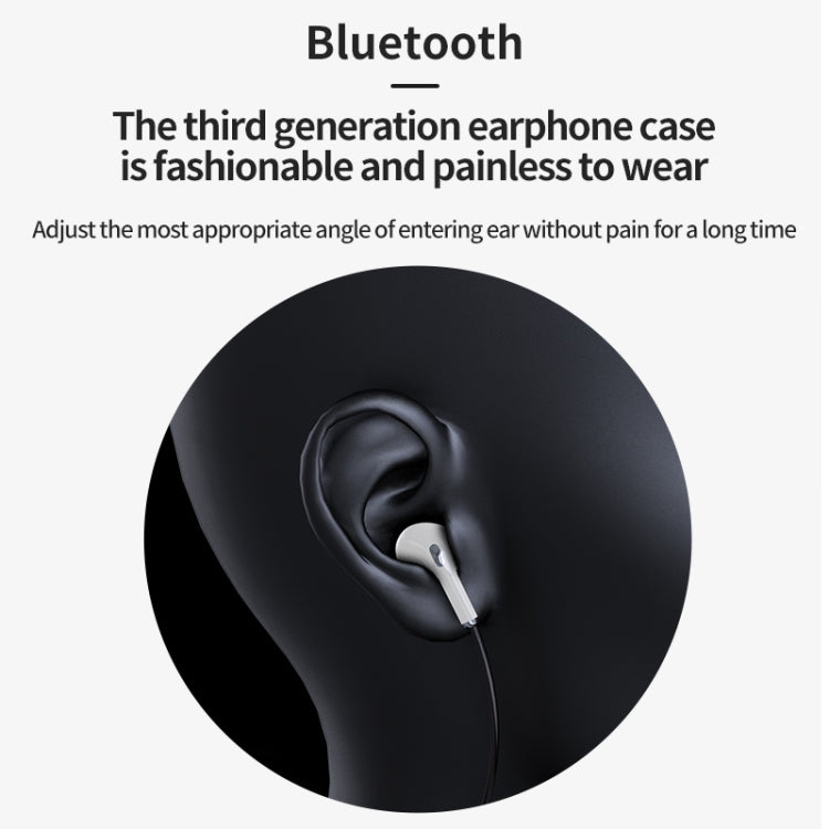 M60 8D Surround Sound Wireless Neck-mounted 5.1 Bluetooth Earphone Support TF Card MP3 Mode(Black)
