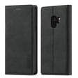 For Samsung Galaxy S9 LC.IMEEKE Strong Magnetism Ultra-thin Horizontal Flip Shockproof Matte TPU + PU Leather Case with Holder & Card Slots & Wallet(Black) - free shipping - PMC TechLife - Order now!