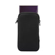 Universal Elasticity Zipper Protective Case Storage Bag with Lanyard For 6.7-6.9 inch Smart Phones(Black) - iPhone 12 Pro Max Cases by PMC TechLife | Online Shopping South Africa | PMC TechLife | Buy Now Pay Later Mobicred