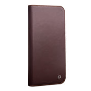 For iPhone 12 Pro Max QIALINO Business Horizontal Flip Leather Case with Holder & Card Slots & Wallet(Brown)
