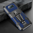 For Xiaomi Poco X3 / Poco X3 FNC / X3 Pro Armor Warrior Shockproof PC + TPU Protective Case(Blue) - Xiaomi Cases by PMC TechLife | Online Shopping South Africa | PMC TechLife | Buy Now Pay Later Mobicred