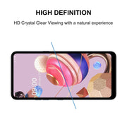 For LG K51S Full Glue Full Screen Tempered Glass Film