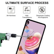 For LG K51S Full Glue Full Screen Tempered Glass Film