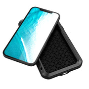 For iPhone 12 Pro Max LOVE MEI Metal Shockproof Life Water-resistant Dustproof Protective Case(Army Green)