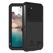 For Samsung Galaxy Note 20 LOVE MEI Metal Shockproof Water-resistant Dustproof Protective Case without Glass(Black)