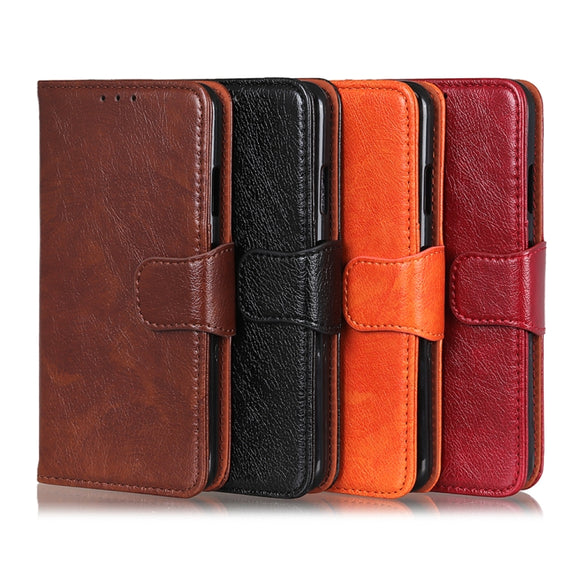 For Samsung Galaxy S30 Ultra / S21 Ultra Nappa Texture Horizontal Flip Leather Case with Holder & Card Slots & Wallet(Red)