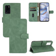 For Oukitel C21 / C21 Pro Solid Color Skin Feel Magnetic Buckle Horizontal Flip Calf Texture PU Leather Case with Holder & Card Slots & Wallet(Green) - free shipping - PMC TechLife - Order now!