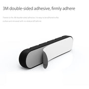 ORICO CBS5 Silicone Material Desktop Cable Manager Winder Fixer, Size: 9.6*2*1.2cm(Black)