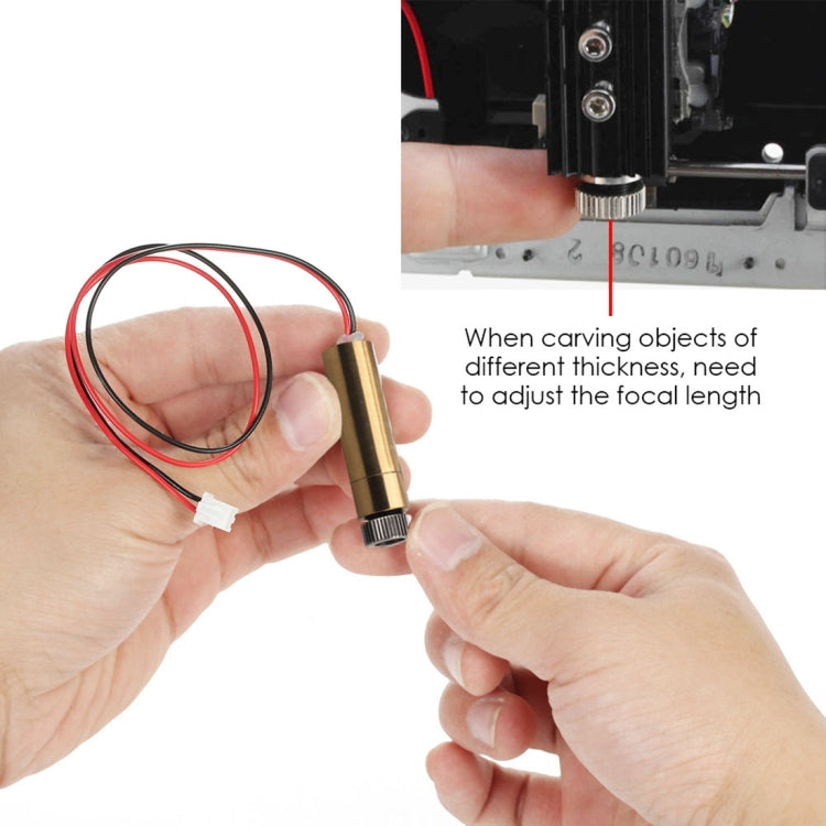 NEJE 1500mW 405NM Blue + Purple Light Laser Module Accessory for DIY Laser Engraver Printer
