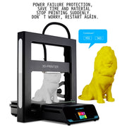 JGAURORA A5S Desktop High Precision Metal Plate Frame Three-Dimensional Physical 3D Printer
