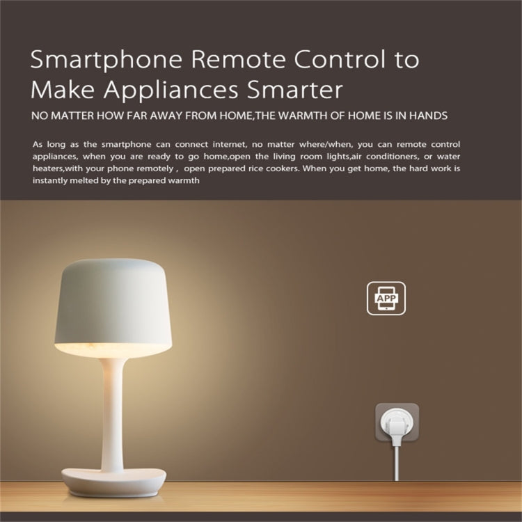 NEO NAS-WR06W WiFi US Smart Power Plug,with Remote Control Appliance Power ON/OFF via App & Timing function