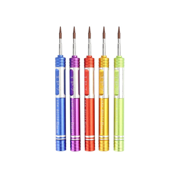 JF-iphone7 Tri-point 0.6 Part Screwdriver for iPhone 7 & 7 Plus & Apple Watch(Gold)