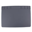 Maintenance Platform High Temperature Heat-resistant Repair Insulation Pad Silicone Mats, Size: 49.5cm x 34.7cm(Grey) - Working Mat by PMC TechLife | Online Shopping South Africa | PMC TechLife