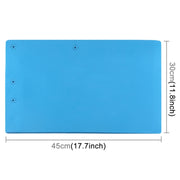 Maintenance Platform Anti-static Anti-slip High Temperature Heat-resistant Repair Insulation Pad Silicone Mats, Size: 45cm x 30cm (Blue)