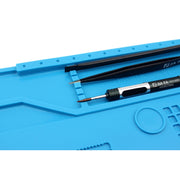 JIAFA S-150 Maintenance Platform Heat-resistant Repair Insulation Pad Silicone Mats with Screws Position(Blue)
