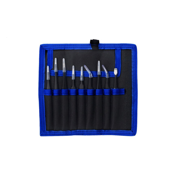 JF-8142 Metal Tweezers Repairing Disassemble Tool Kit
