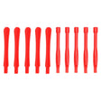 10 PCS Mobile Phone Repair Tool Spudgers (5 PCS Round + 5 PCS Square)(Red) - Crowbar by PMC TechLife | Online Shopping South Africa | PMC TechLife