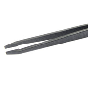 JF-S13 Anti-static Carbon Fiber Straight Tip Tweezers(Black)