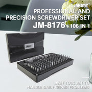 JAKEMY JM-8176 106 in 1 Watch Mobile Phone Disassembly and Repair Tool Kit