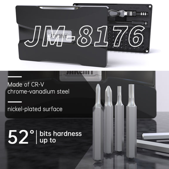 JAKEMY JM-8176 106 in 1 Watch Mobile Phone Disassembly and Repair Tool Kit