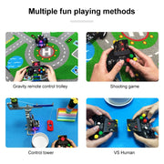 Yahboom Microbit  Basic Game Handle Board, Compatible with Micro:bit V2/1.5 Board, without Micro:bit V2/1.5 Board