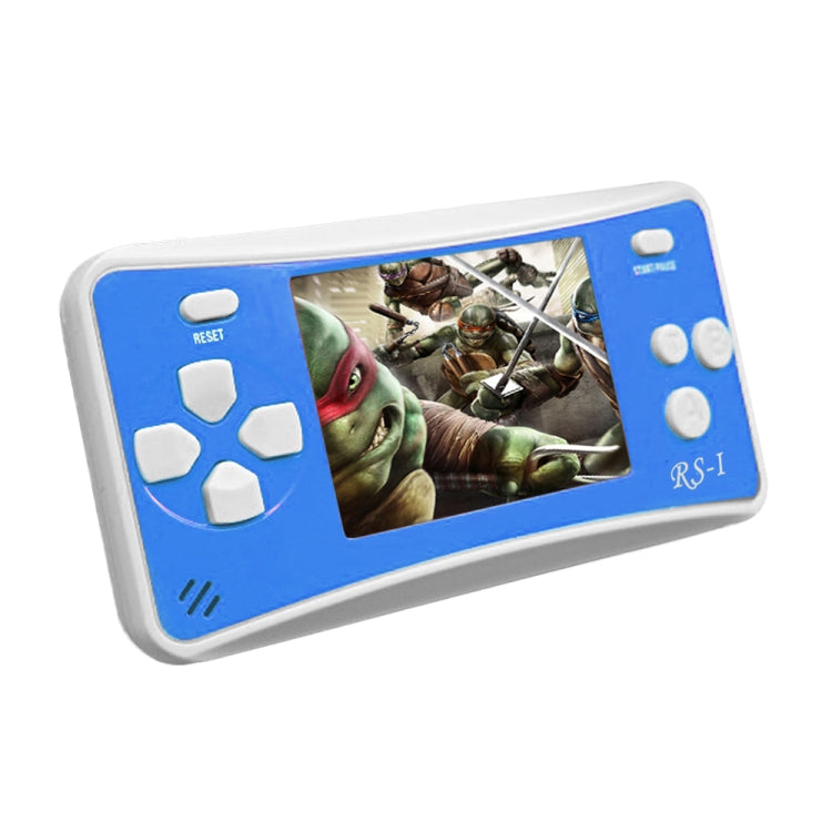 RS-1 Retro Portable Handheld Game Console, 2.5 inch 8 Bits True Color LCD, Built-in 152 Kinds Games(Blue)