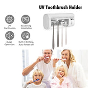 YJK086 Smart Home UV Ultraviolet Toothbrush Sterilizer (White)