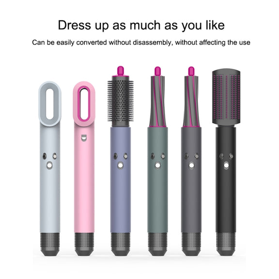 For Dyson Airwrap Hair Modeling Dryer Shockproof Silicone Case (Pink)