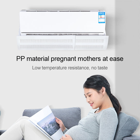 Bedroom Wall-Mounted Baby Universal Anti-Straight Blowing Air Conditioning Windshield Wind Deflector Shroud, Glossy Surface Version