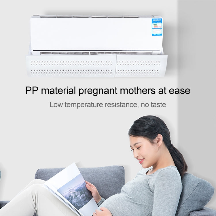 Bedroom Wall-Mounted Baby Universal Anti-Straight Blowing Air Conditioning Windshield Wind Deflector Shroud, Glossy Surface Version
