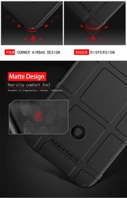 Shockproof Full Coverage Silicone Case for Huawei Mate 20 Pro Protector Cover (Army Green)