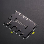 Multi-function Folding Stainless Steel Tool Card Bottle Opener Phone Holder