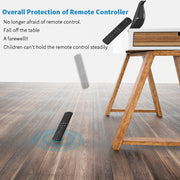 Non-slip Texture Washable Silicone Remote Control Cover for Amazon Fire TV Remote Controller (Purple)