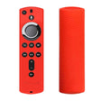 Non-slip Texture Washable Silicone Remote Control Cover for Amazon Fire TV Remote Controller (Red) - Remote Control Covers by PMC TechLife | Online Shopping South Africa | PMC TechLife