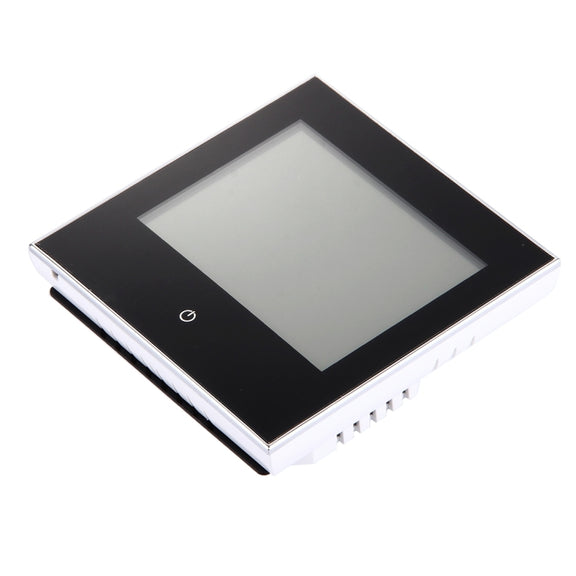 BHT-1000-GA-WIFI 3A Load Water Heating Type Touch LCD Digital WiFi Heating Room Thermostat, Display Clock / Temperature / Periods / Time / Week / Heat etc.(Black)