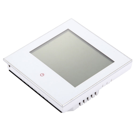 BHT-1000-GB-WIFI 16A Load Electronic Heating Type Touch LCD Digital WiFi Heating Room Thermostat with Sensor, Display Clock / Temperature / Periods / Time / Week / Heat etc.(White)