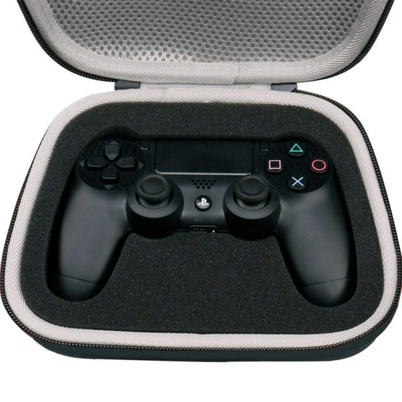 Wireless Bluetooth Gamepad Nylon Storage Bag Shockproof Cover for PS4 Controller(Black)