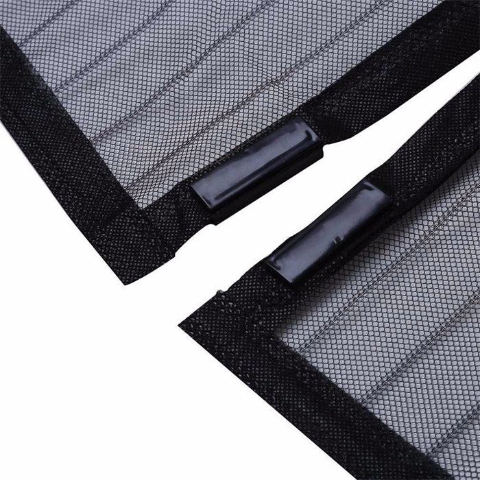 Magnetic Door Curtain Mosquito-proof Screen Door Curtain, Size:210x100cm(Coffee)