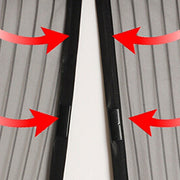 Magnetic Door Curtain Mosquito-proof Screen Door Curtain, Size:210x100cm(Coffee)