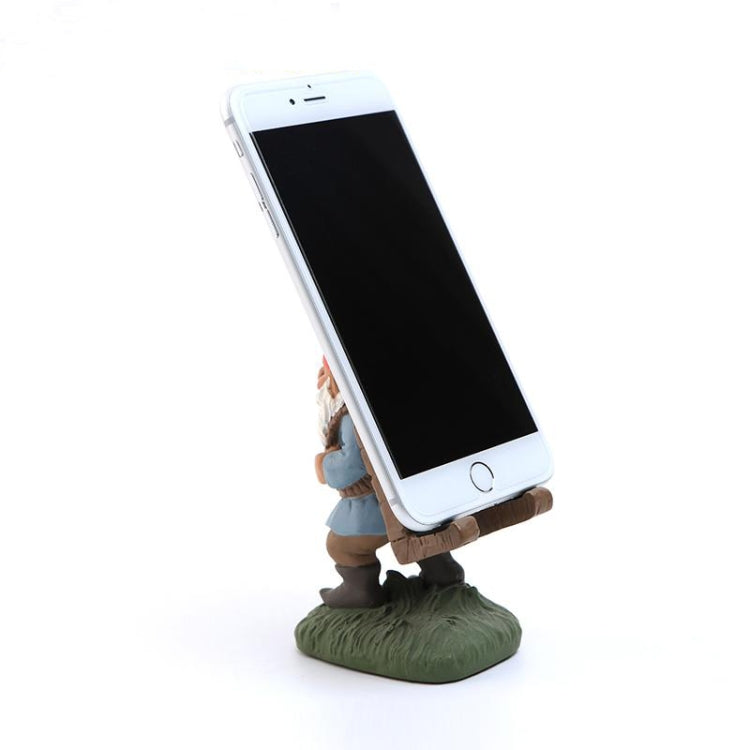 Keepwood KW-0111B Santa Claus Dwarf Shape Creative Desktop Mobile Phone Holder Bracket