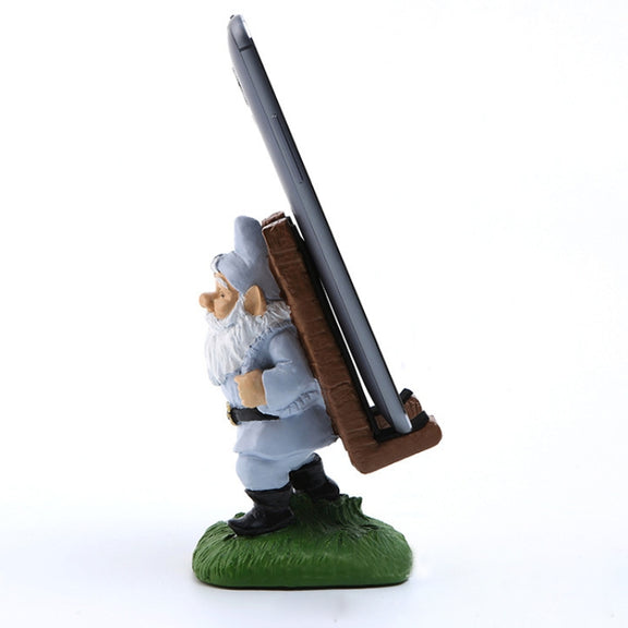 Keepwood KW-0111C Santa Claus Dwarf Shape Creative Desktop Mobile Phone Holder Bracket