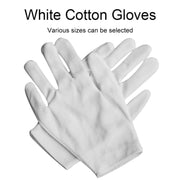 12 Pairs Pure Cotton Working Gloves, Thin Section