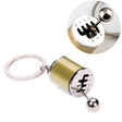 Six-speed Manual Shift Gear Keychain Key Ring Holder(Gold) - free shipping - PMC TechLife - Order now!
