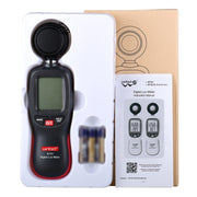 Wintact WT81 Digital Light Lux Meter for Factory / School / House Various Occasion, Range: 0-200,000 Lux (Black)