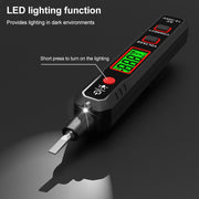 HABOTEST HT89 Contact Type High-sensitivity LCD Digital Display Sound and Light Alarm Test Pen
