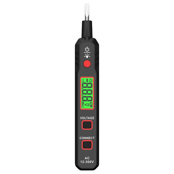 HABOTEST HT89 Contact Type High-sensitivity LCD Digital Display Sound and Light Alarm Test Pen