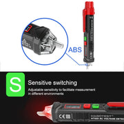 HABOTEST HT100 High-sensitivity LCD Digital Display Sound and Light Alarm Test Pen