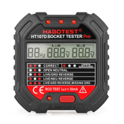 HABOTEST HT107D Multifunctional Digital Display Socket Tester (US Plug)