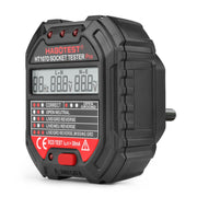 HABOTEST HT107D Multifunctional Digital Display Socket Tester (UK Plug)