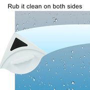 Useful Double Side Glass Wiper Cleaning Brushes Window Cleaner, Applicative Range: 20-30mm Glass
